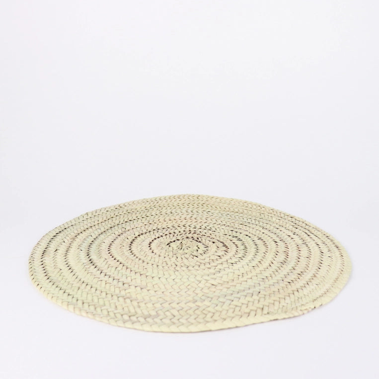 Straw Round Placemat | Set of 6