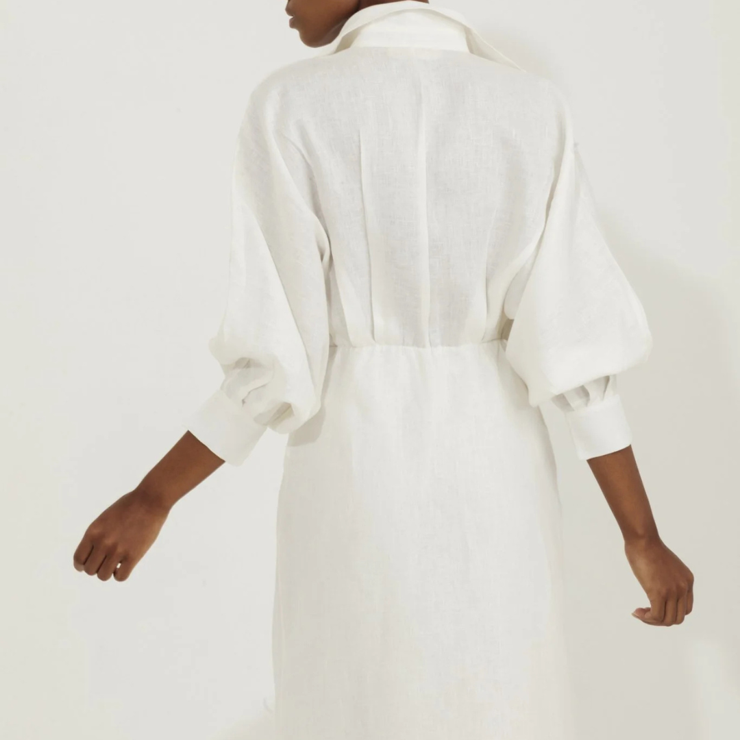 Maria Dress - Ivory