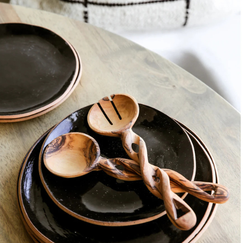 Dinner Plate | Black - Set of 2