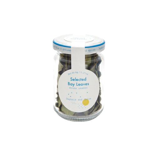 Selected Bay Leaves Glass Jar