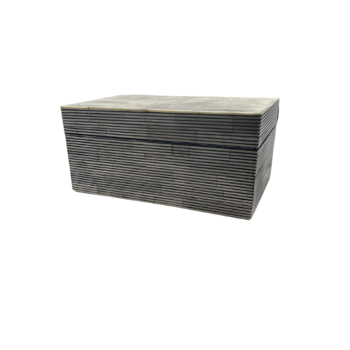 Black Lines Cut Box - Medium