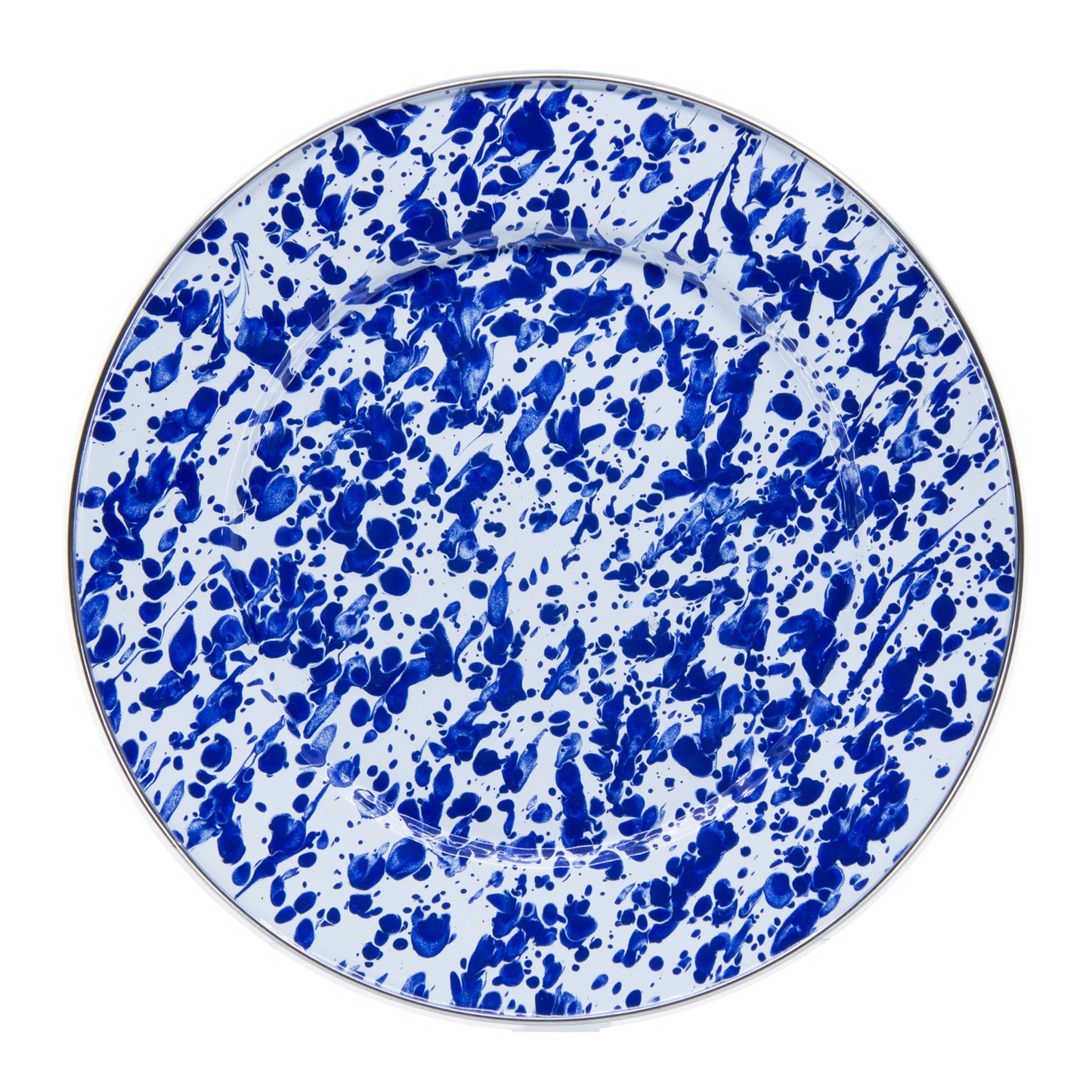 Cobalt Swirl Dinner Plates -Set of 4