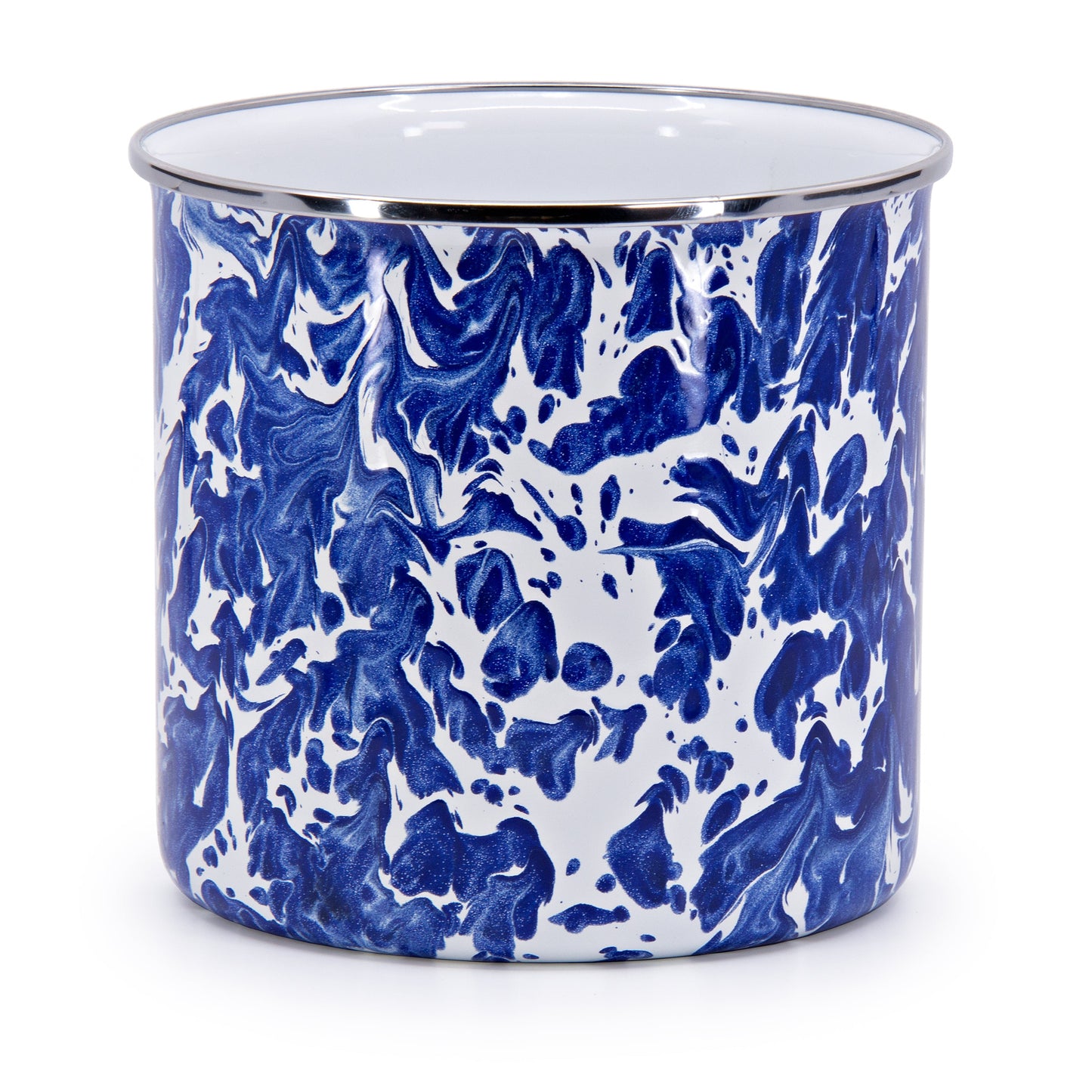 Cobalt Swirl Utensil Holder