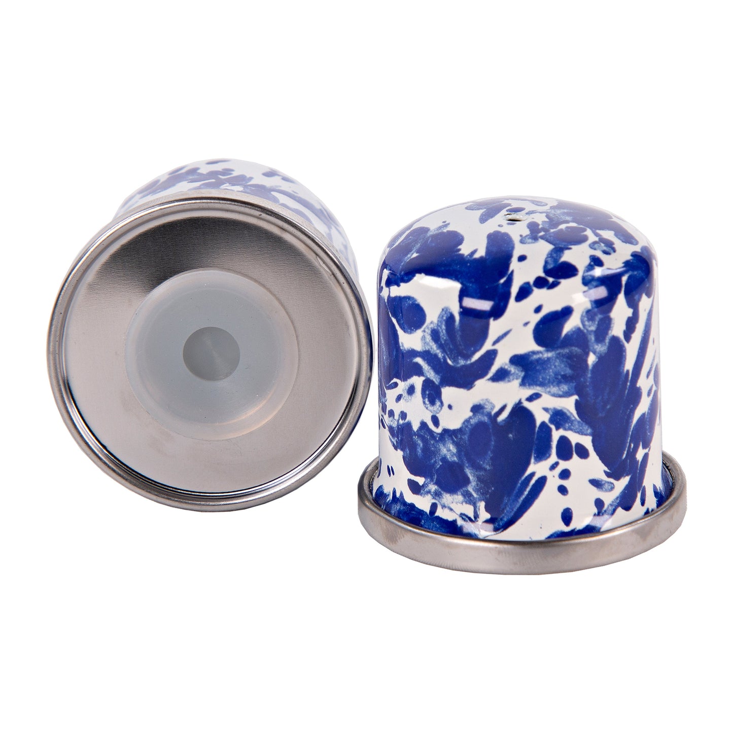 Cobalt Swirl Salt & Pepper