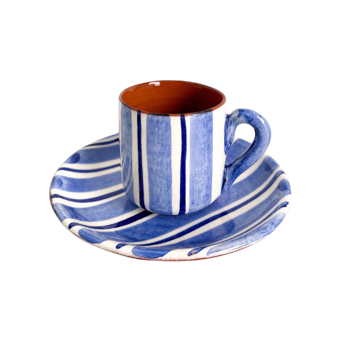 Espresso Cup & Saucer | Set of 4