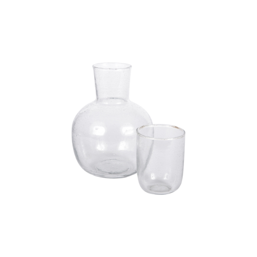 Carafe and Glass | Clear