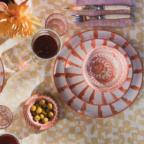 Blurred Lines Dinner Plate - Set of 2