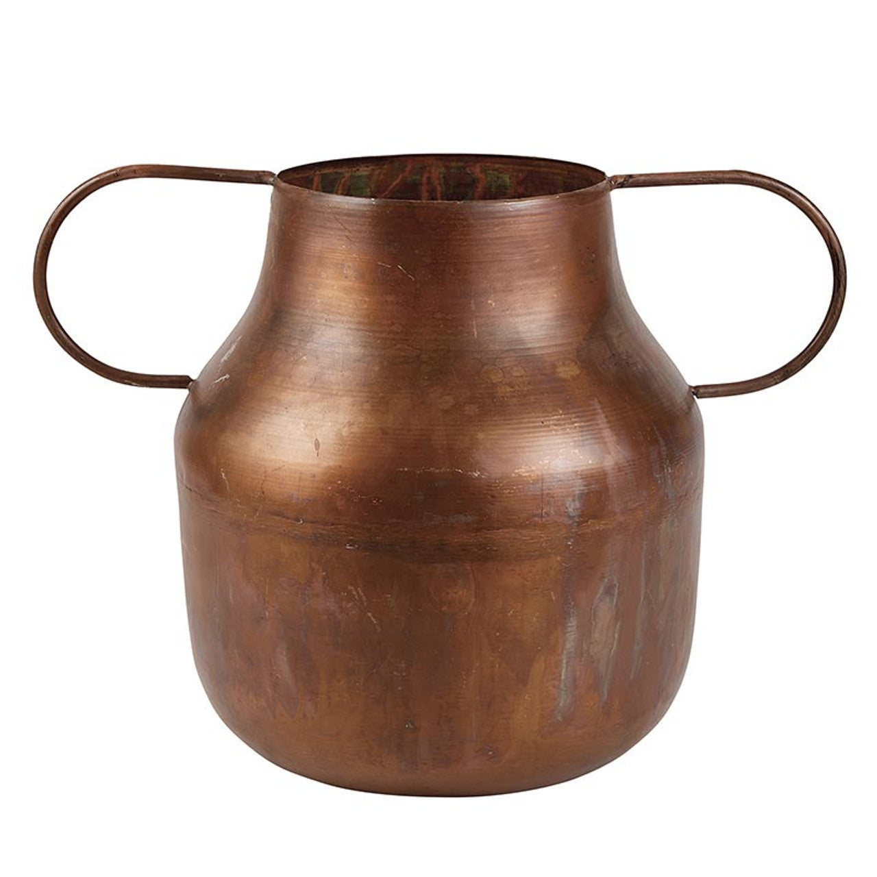 Copper Vase with Handles - Large