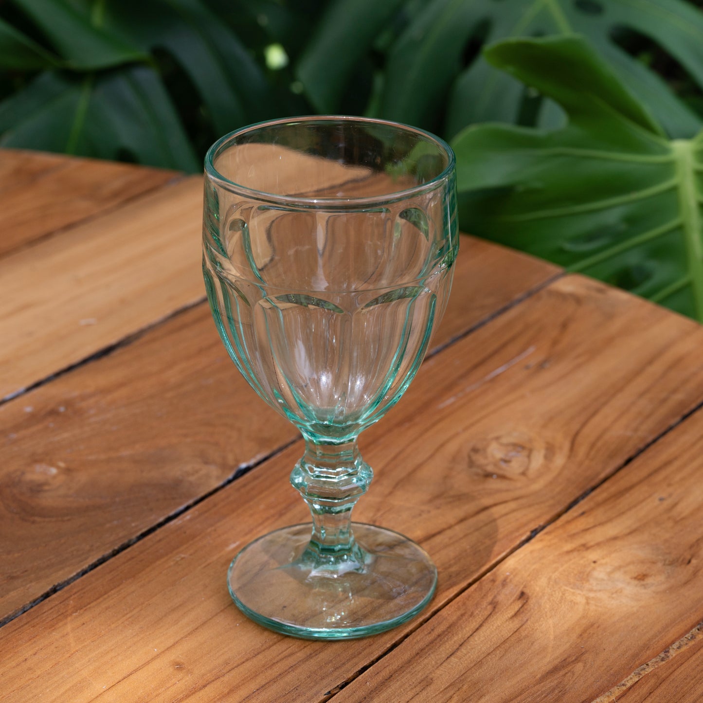 Duratuff Water Goblets Light Green - Vintage