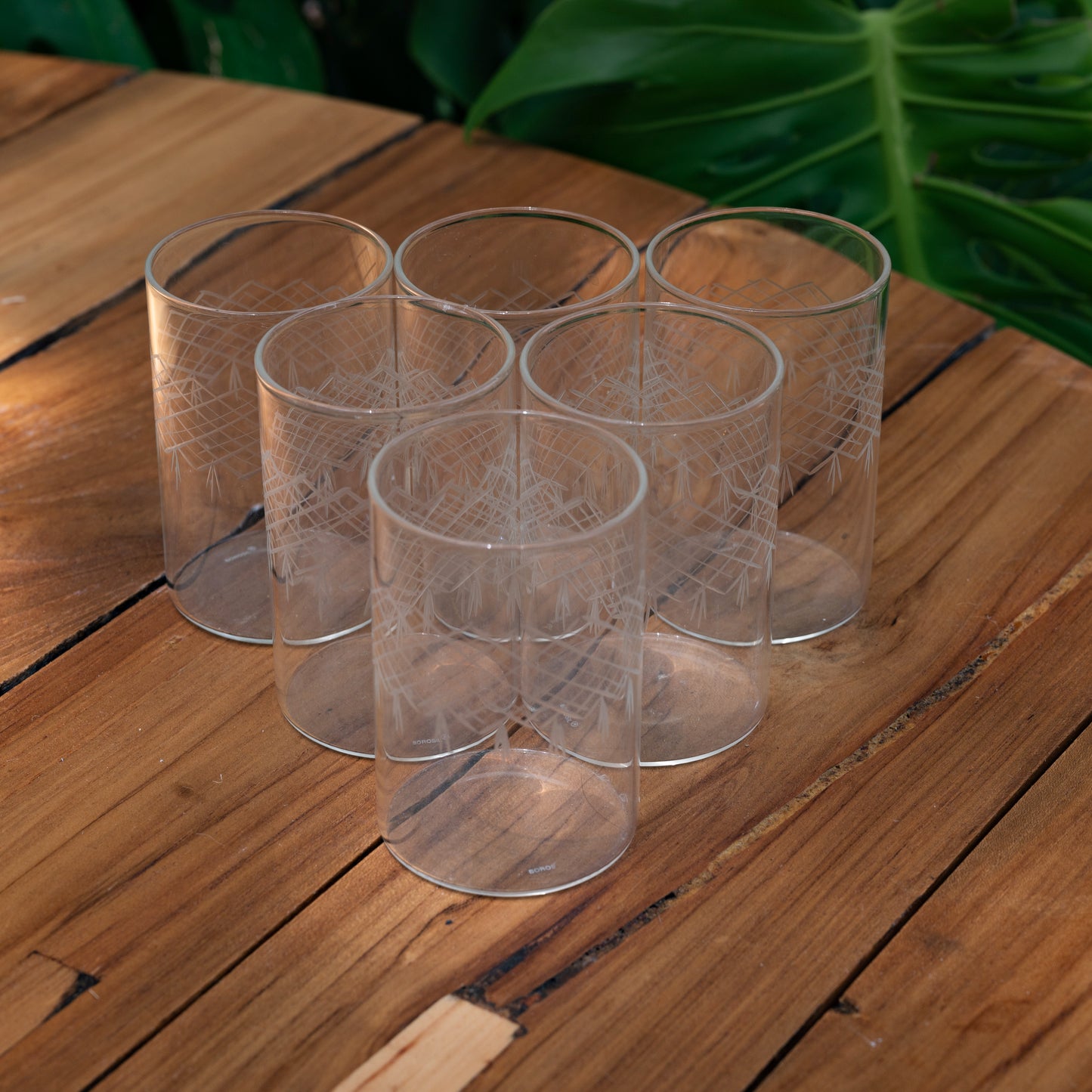 Diamond Glasses - Set of 6