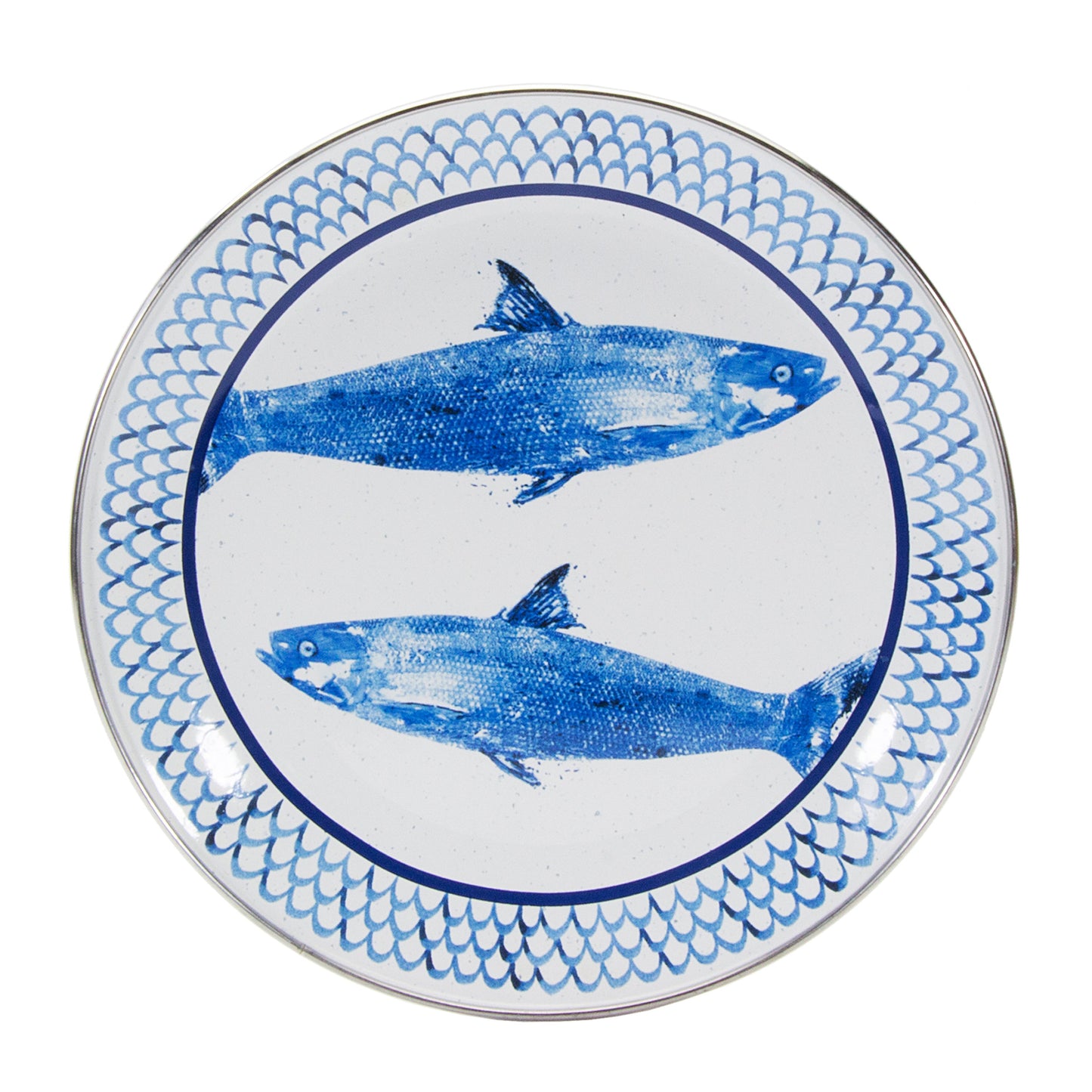 Fish Camp  Sandwich Plates - Set of 4