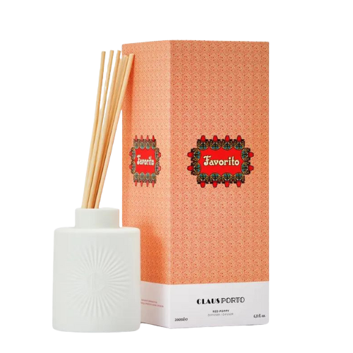 Claus Porto Favorito Red Poppy Diffuser