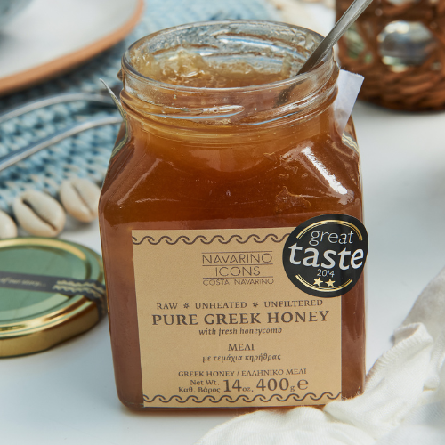 Navarino Icons Greek Honey w/ Comb
