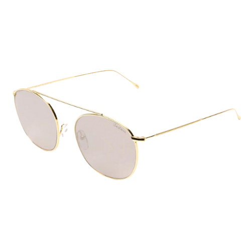 Mykonos II Gold w/ Silver Flat Mirror