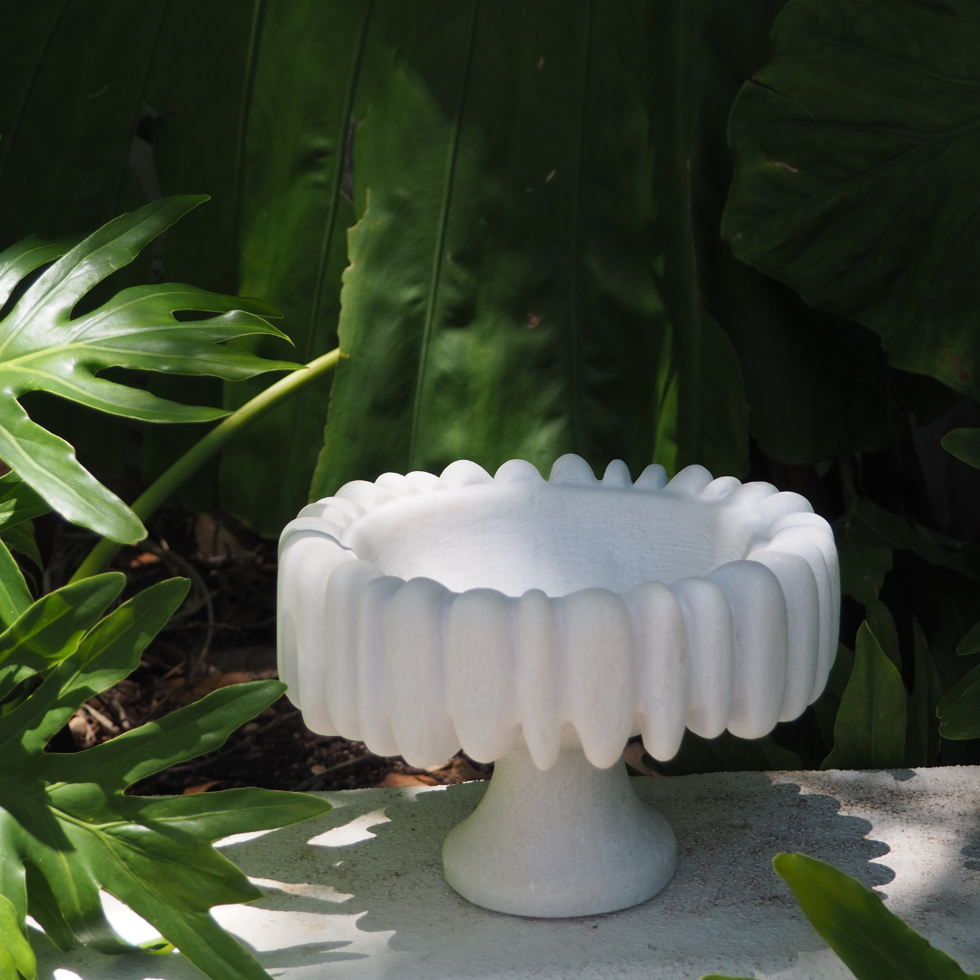Greek Handmade White Marble Cascade