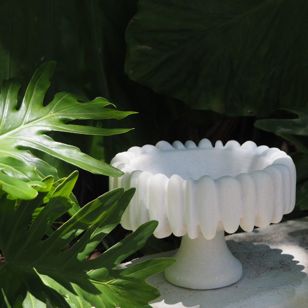 Greek Handmade White Marble Cascade