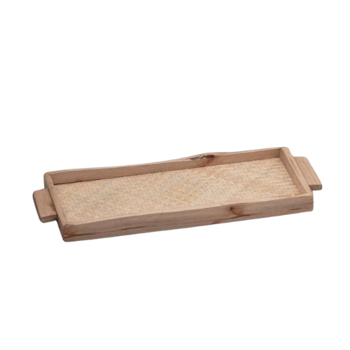 Miramar Wood Rectangular Tray - Small