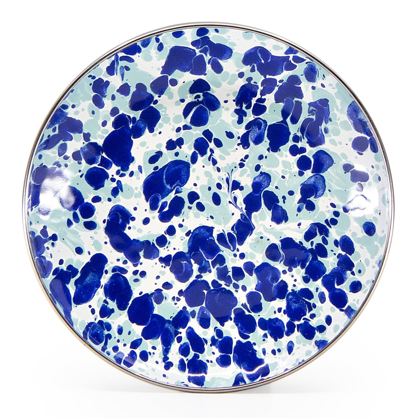 Ocean Swirl Appetizer Plates- Set of 4