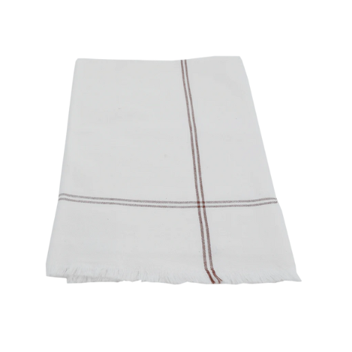 Oversize Espresso Stripe Napkin