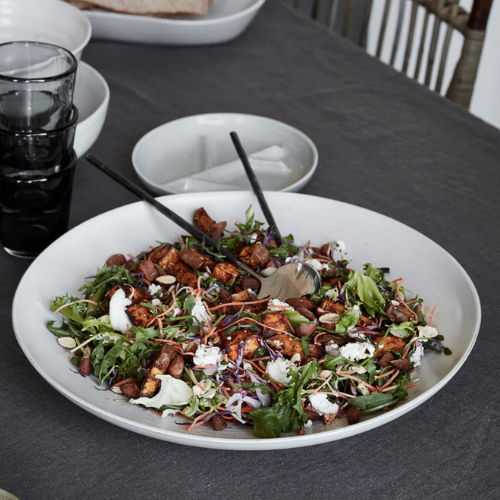 Pion Dish - Grey & White