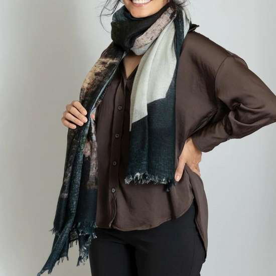 Mani Scarf | 100% Felted Cashmere