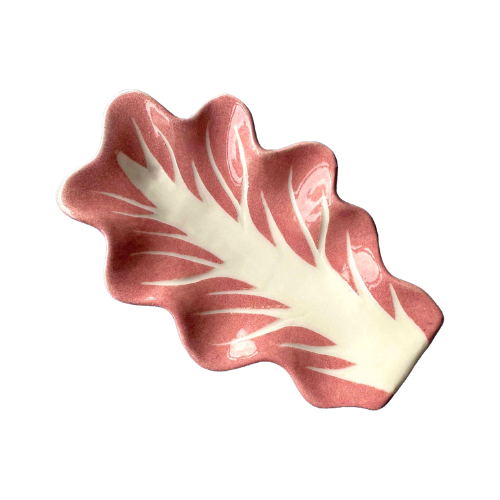Radicchio Leaf Dish / Trinket Bowls