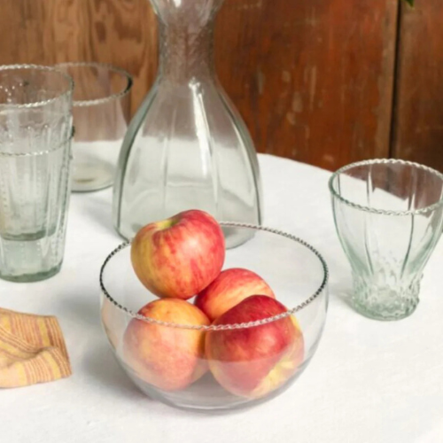Ruffle Glass Bowl - Small