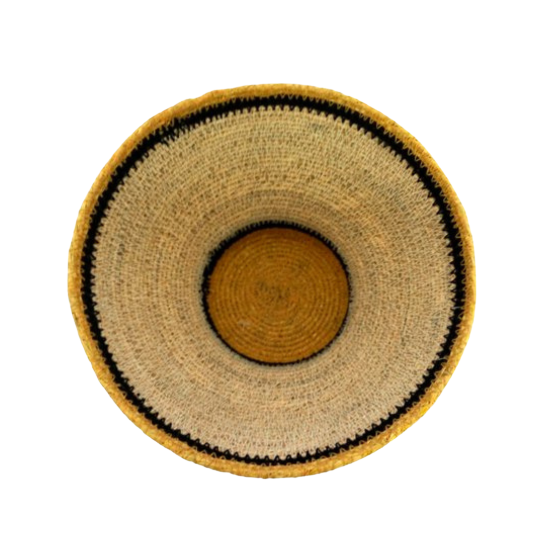 Handwoven Seagrass Decorative Bowl