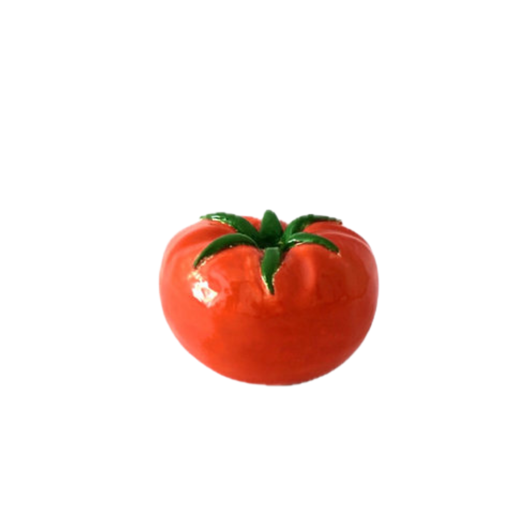 Handmade Ceramic Tomato Candle/Flower Holder