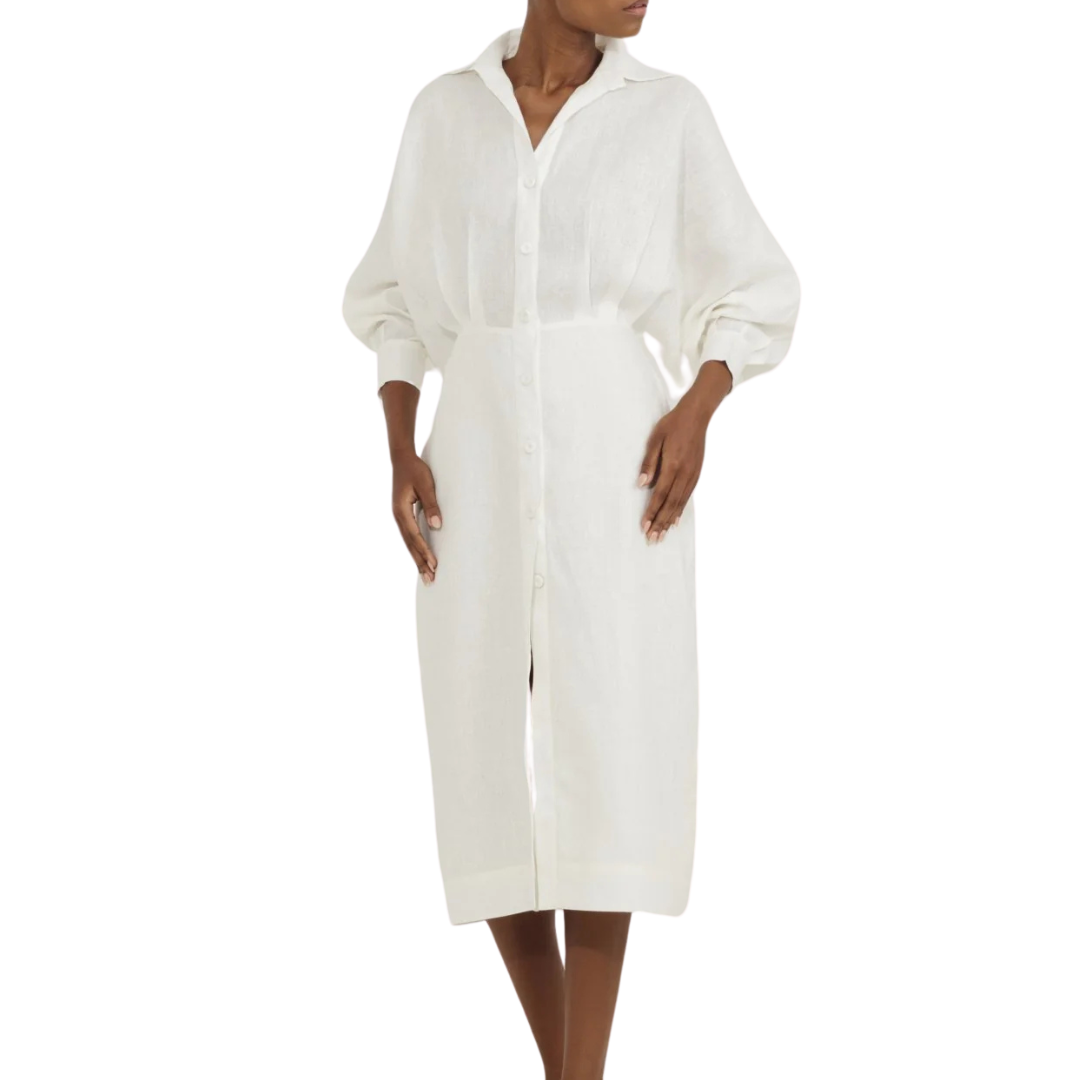 Maria Dress - Ivory