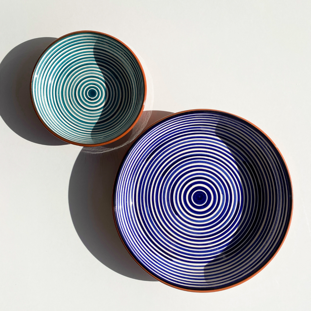 Classic Stripe Bowls | Set of 4