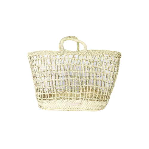 Straw Basket Tote | Faro French