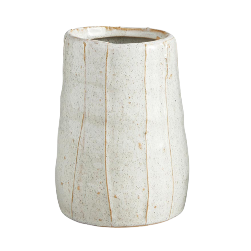 Tall Striped Pot - Medium
