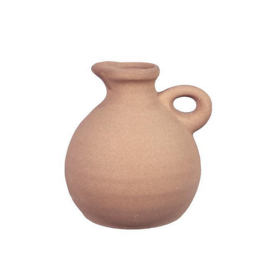 Stoneware Vase - Short with Handle