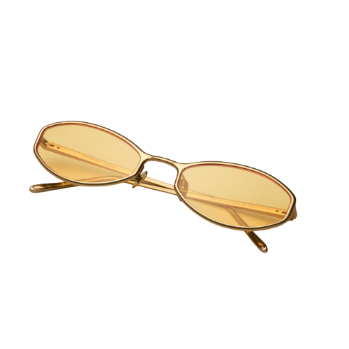 Victor Gold Matte - Yellow Lens