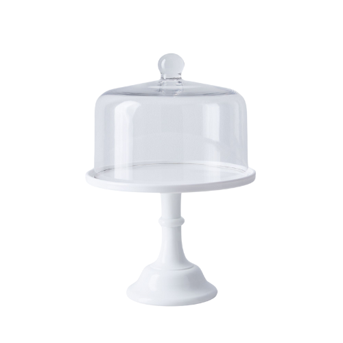 Cake Stand 10" - White