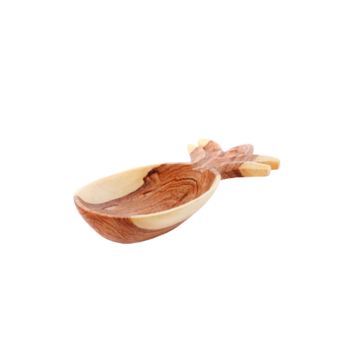 Wood Pineapple Serving Bowl | Small