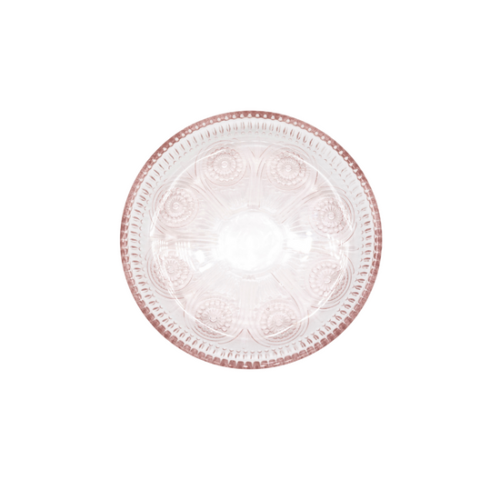 Dentelle Duchesse Glass Plate | Small, Pink