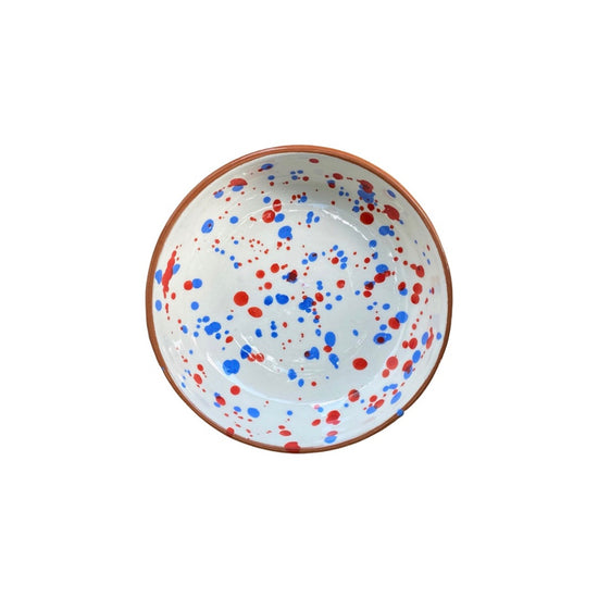 Chroma Splatter Bowl | Regular, Blue & Red