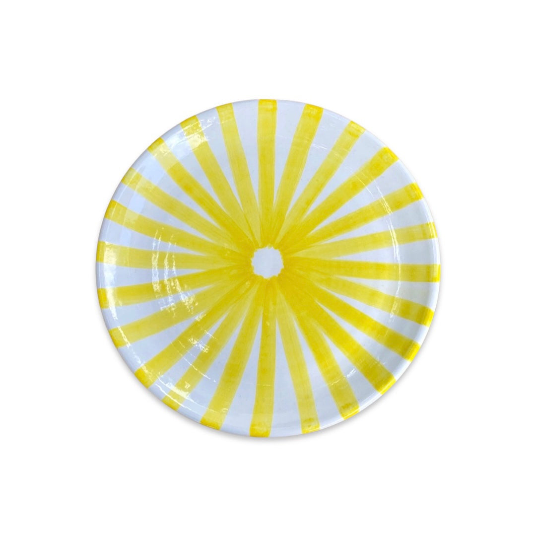 Ray Dinner Plate | Yellow