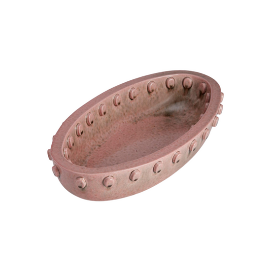 Teo Oval Bowl - Pink