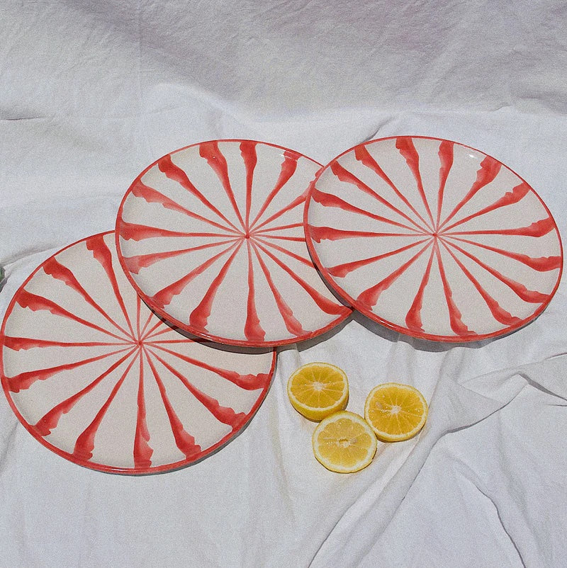 Blurred Lines Salad Plate - Set of 2