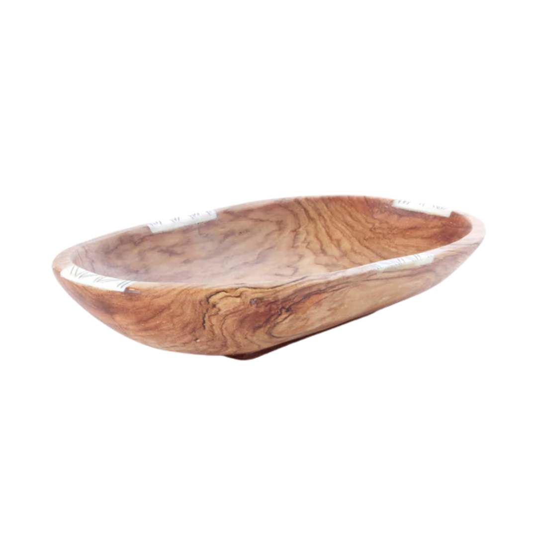 Oval Bowl with Bone | Large