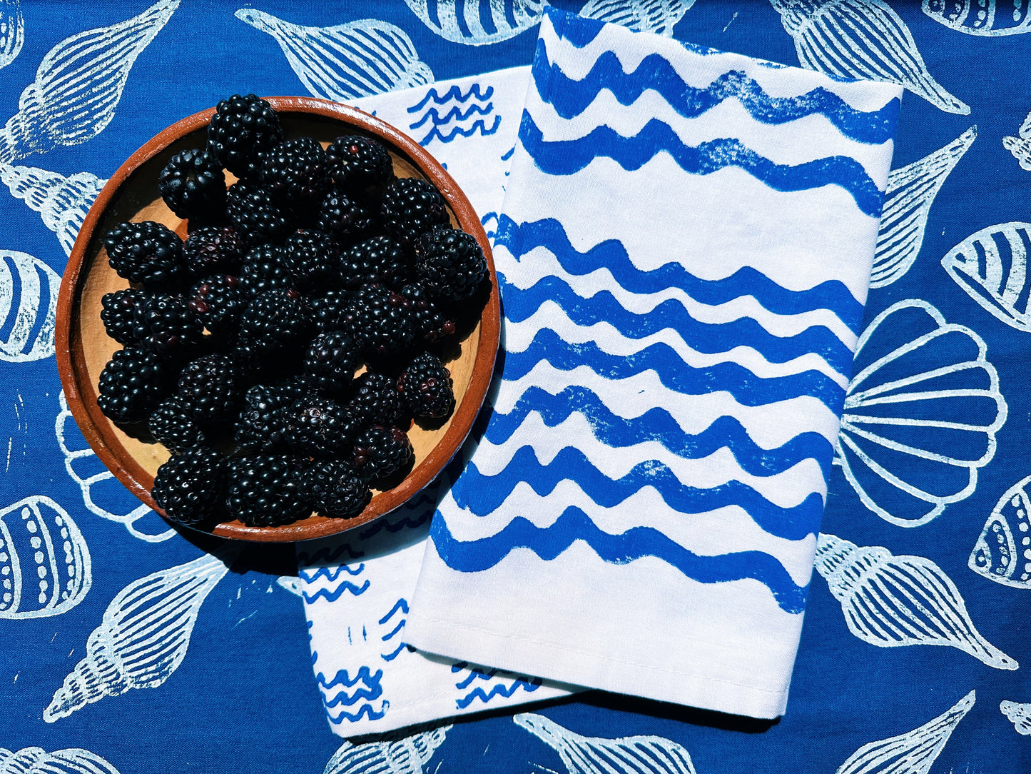 Big Waves Dinner Napkins