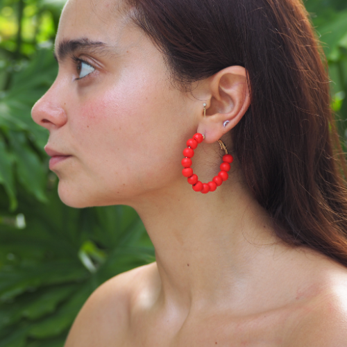 Clay Ball Hoops