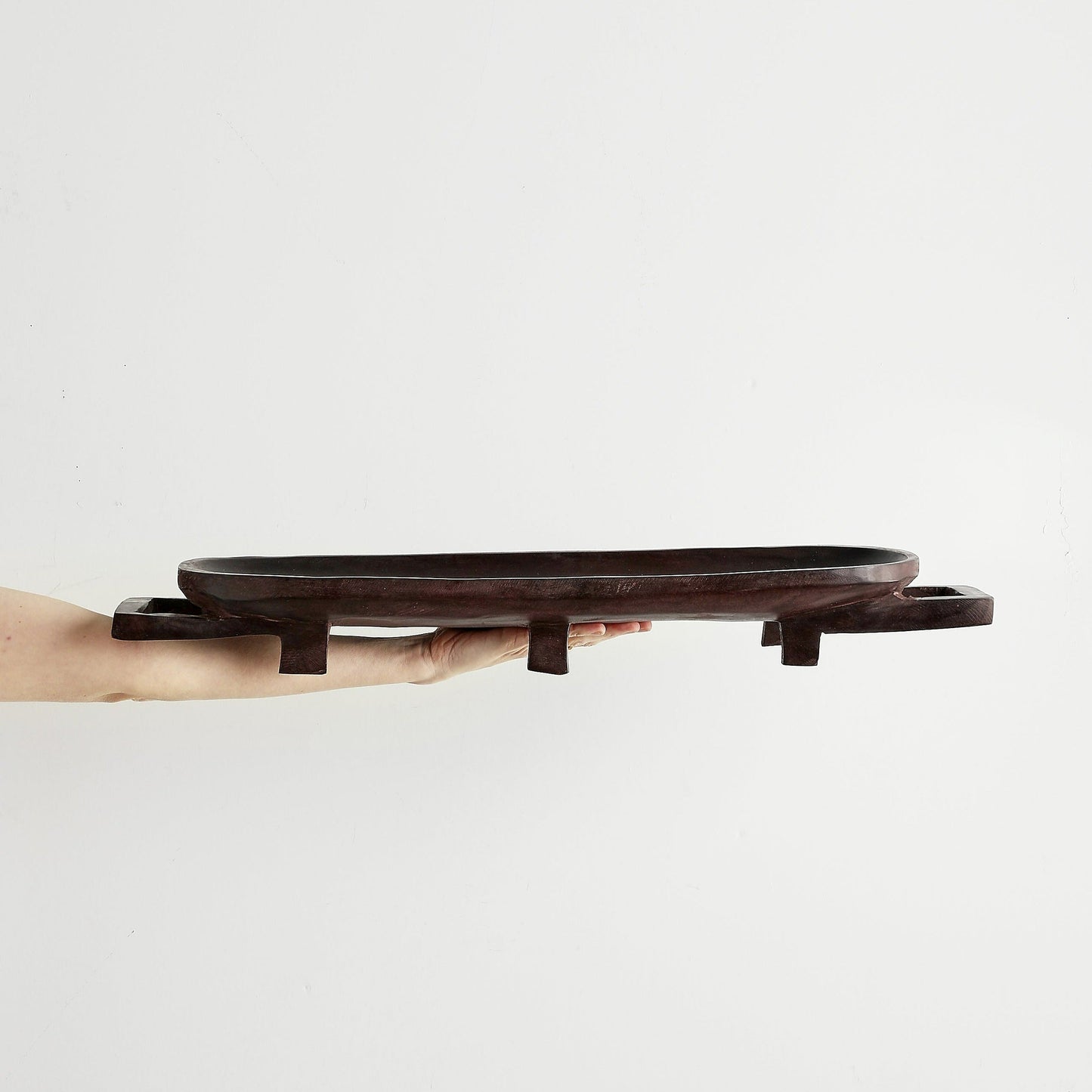 Swazi Long Wooden Serving Tray