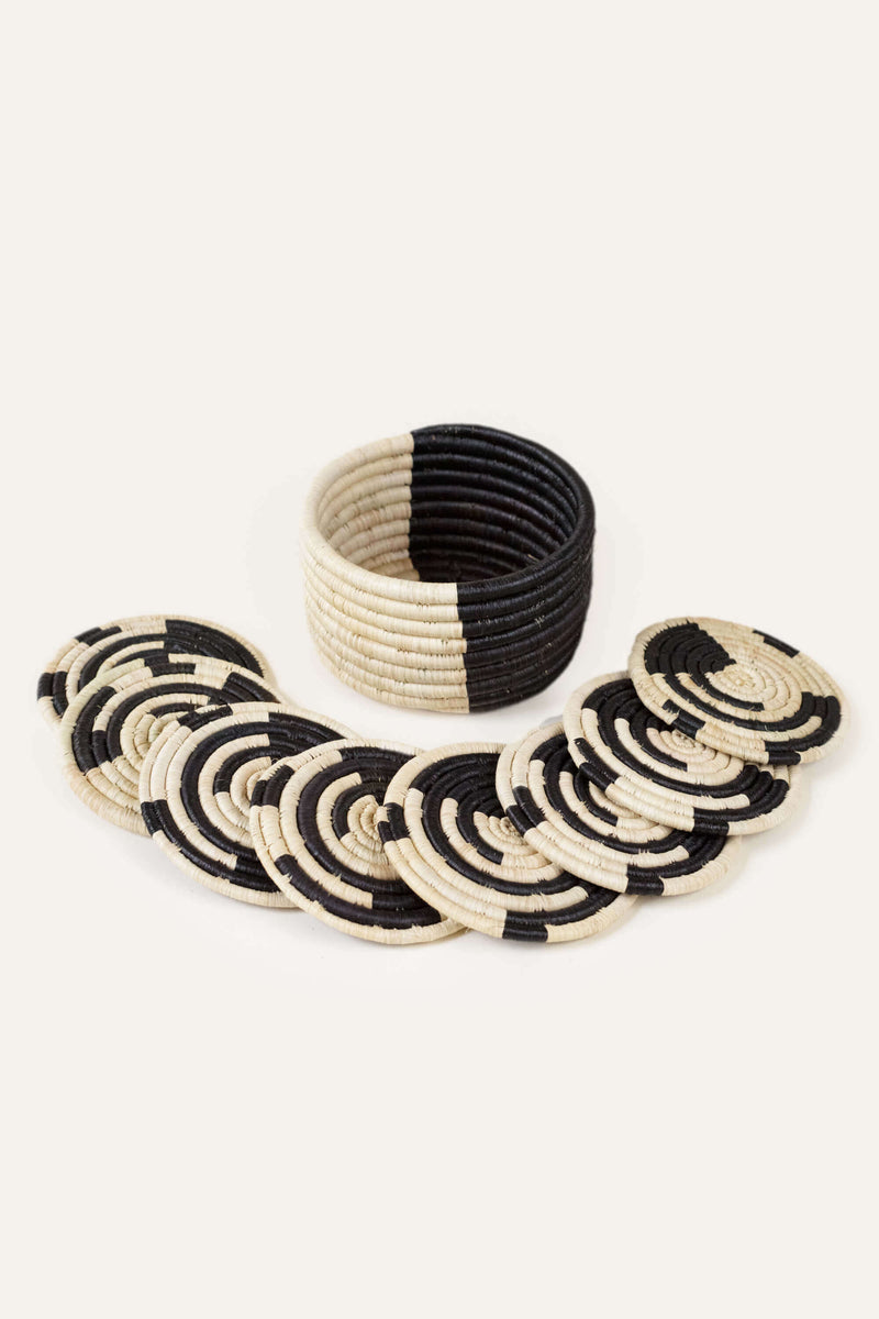 Split Mini Basket Set of 8 Coasters – mrs.mandolin