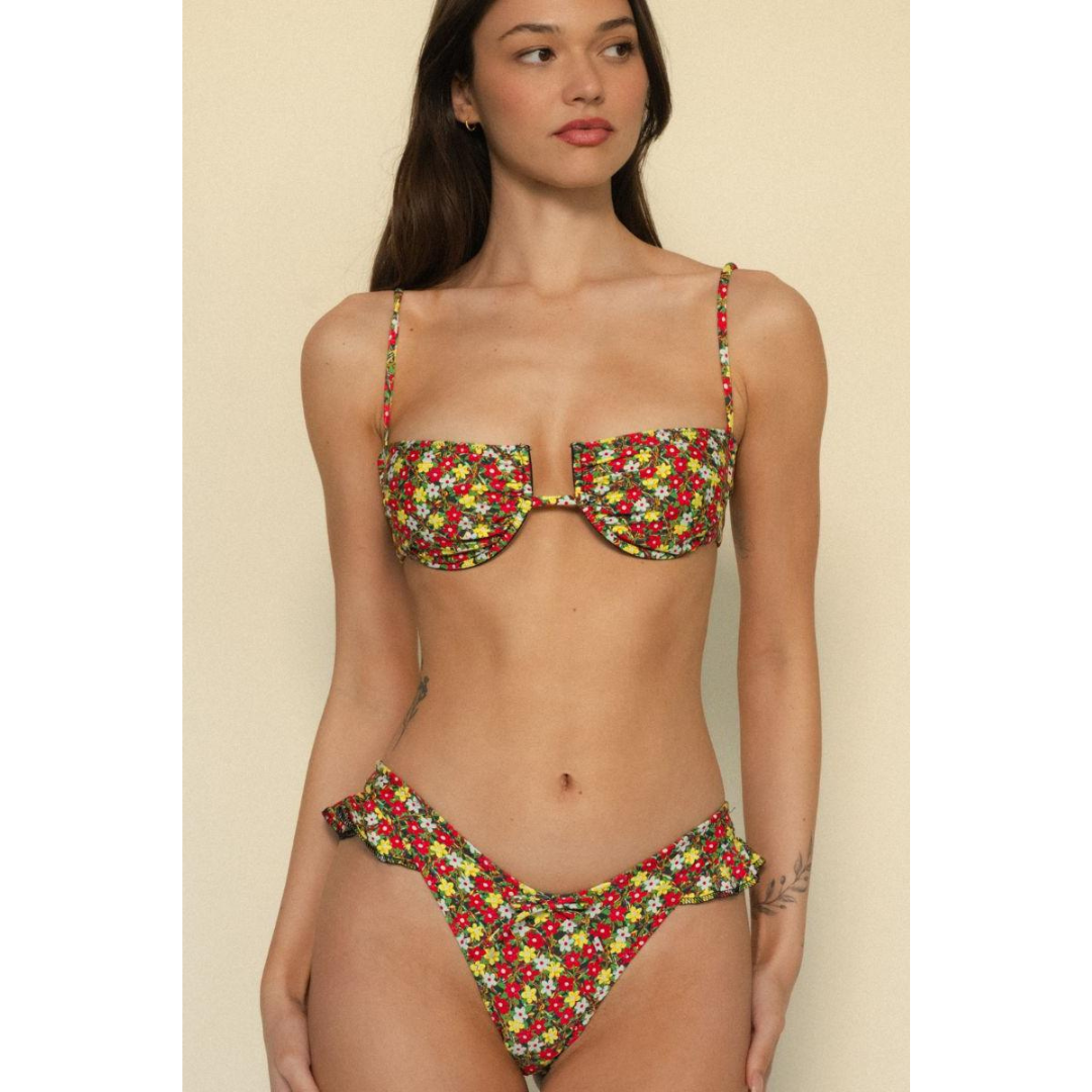 Sienna Floral Simonette Bikini Top