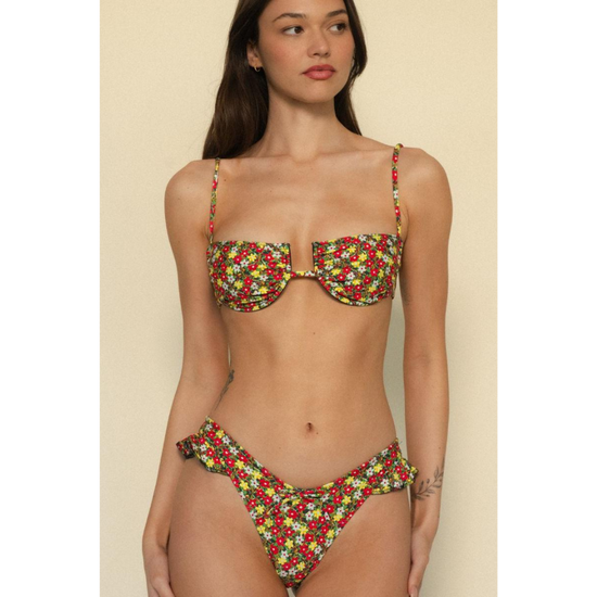 Sienna Floral Simonette Bikini Top