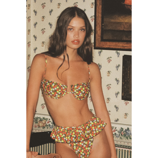 Sienna Floral Simonette Bikini Top
